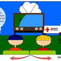 Screen capture of American Red Cross: Hurricane Preparedness