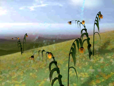 Interface of Greenpeace 2 - Flower