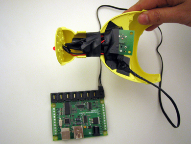 Photograph of flower wiring.