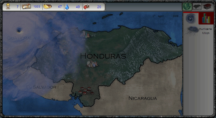 Screenshot of the resources icons