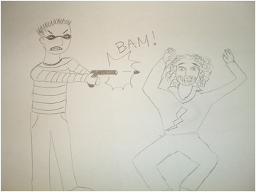 Still Shot from Captain Electric and the Little Masters