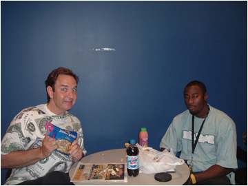 Still Shot from Captain Electric and the Little Masters